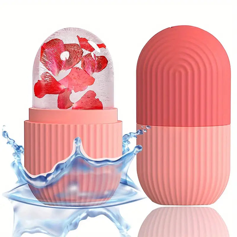 Silicone Ice Face Roller: Sculpt, Soothe, contour, refresh and massage relax-7